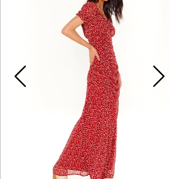 Nastygal Floral Maxi Dress - Picture 3 of 4